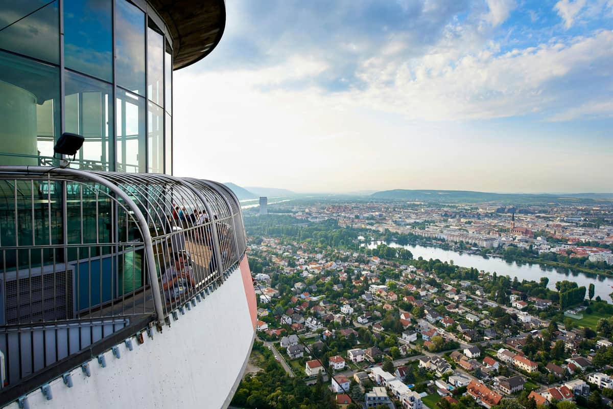 Danube Tower: Skip The Line Ticket Viewing platform at a height of 150m