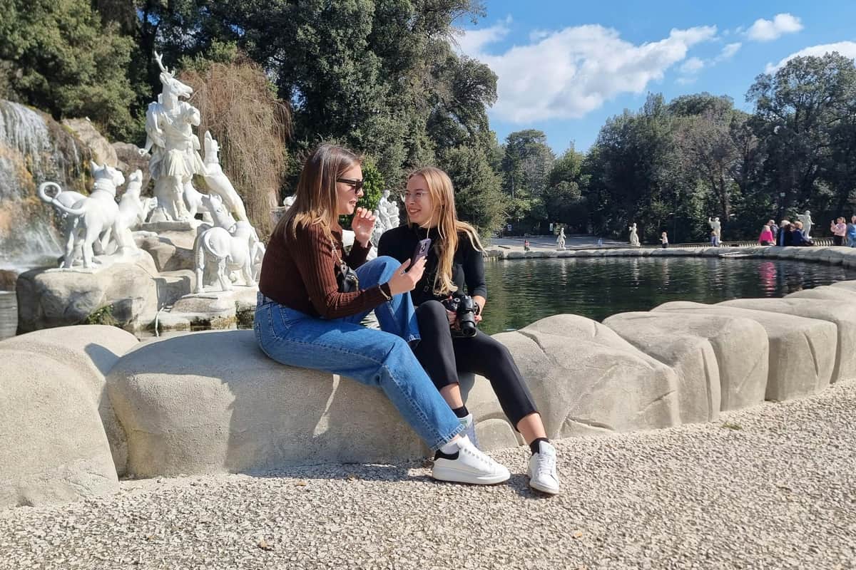 Royal Palace of Caserta: Priority Entry Ticket + Roundtrip Train from Naples Gardens