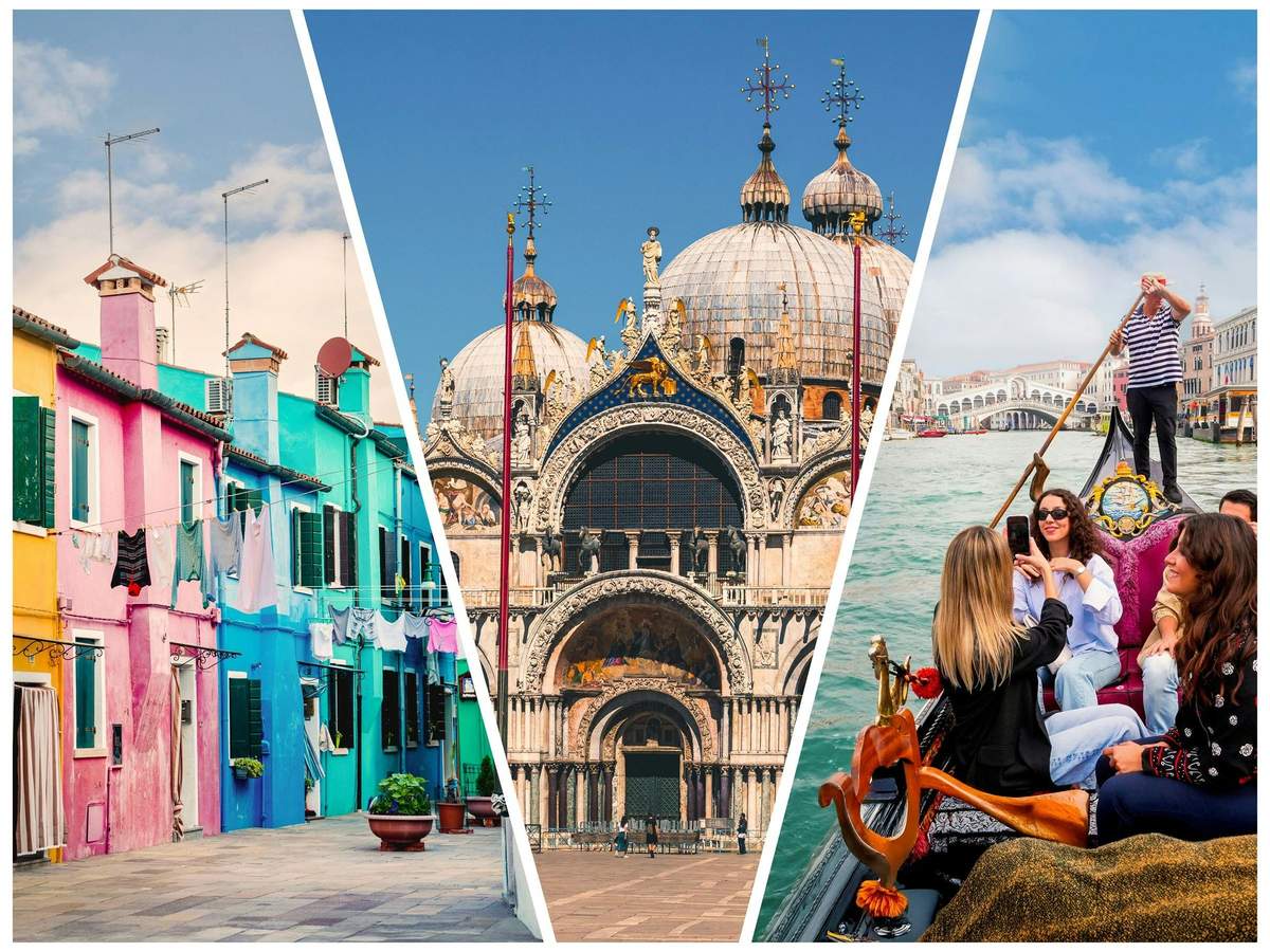 Doge’s Palace & St.Mark’s Basilica: Guided Tour + Burano & Murano Tour + Gondola Photo of product
