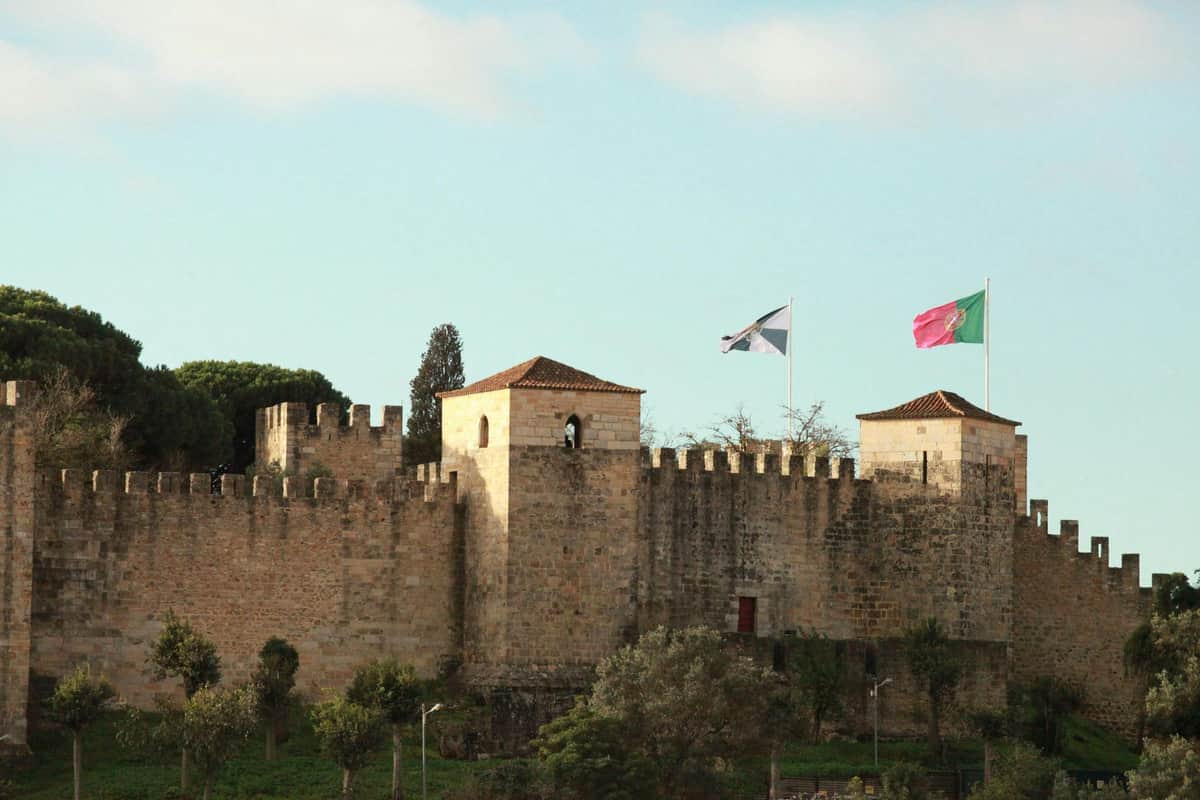 São Jorge Castle: Fast Track Ticket + Guided Tour São Jorge Castle view from the distance