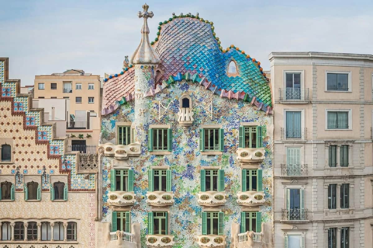 Facade of Casa Batlló