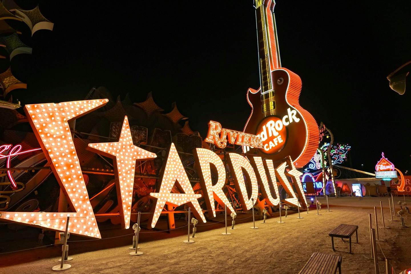 Las Vegas Strip Flight + Neon Museum