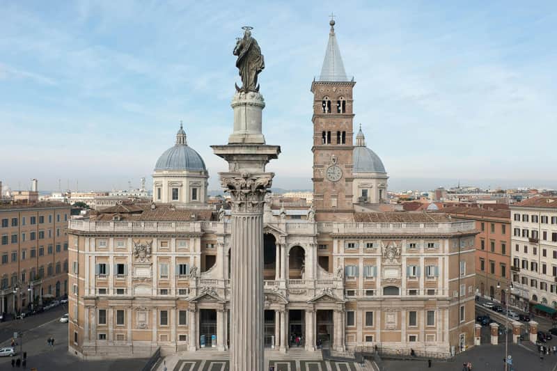 Basilica of Santa Maria Maggiore + Choice of Colosseum or Pantheon
