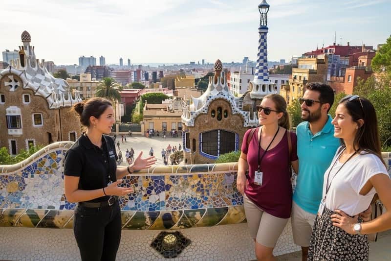 Park Güell & Sagrada Familia: Skip The Line Ticket + Small Group Guided Tour Park Güell & Sagrada Familia: Skip The Line Ticket + Small Group Guided Tour