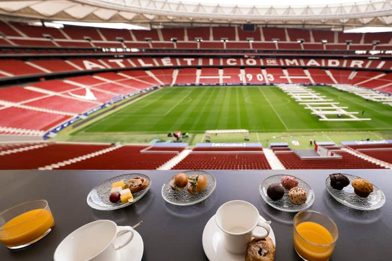 Atlético de Madrid: Premium Tour + Breakfast at Simeone's Private Box